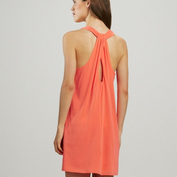 Alice + Olivia Marion Coral Tunic Shift Dress- Size M - Picture 11 of 15